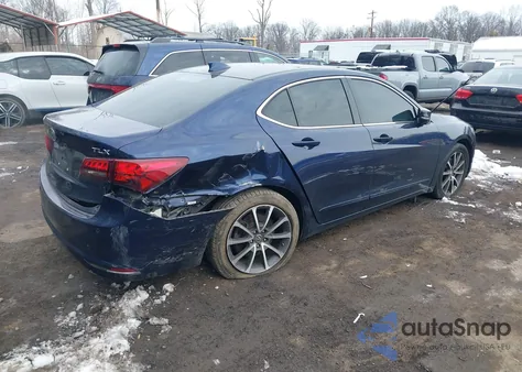 2015 Acura Tlx V6 Advance из США, поврежденный, VIN 19UUB2F70FA001519